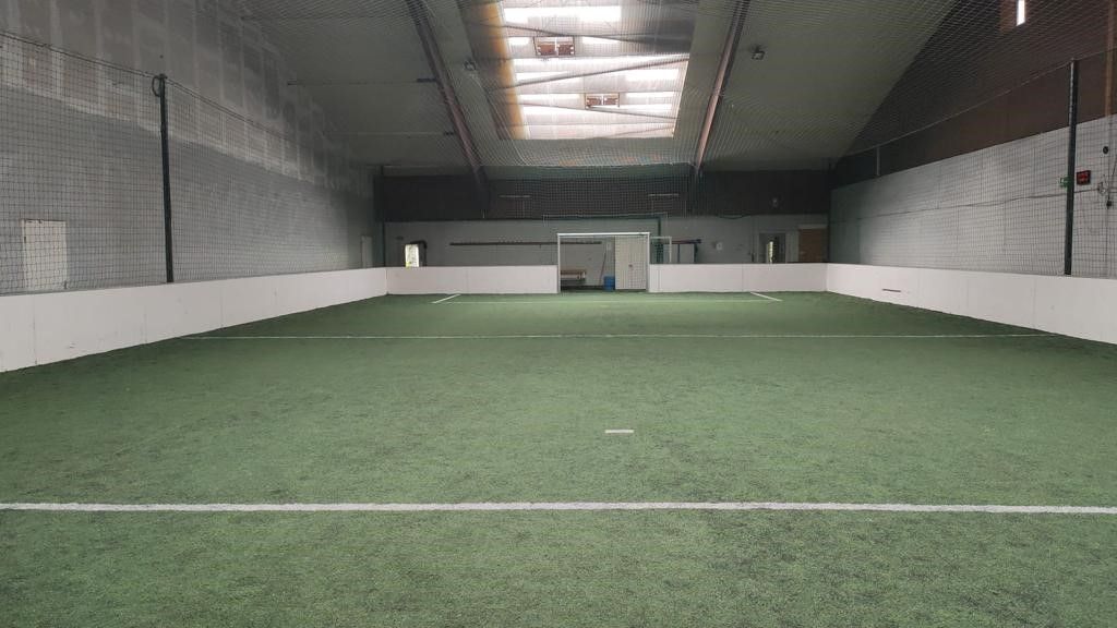 Soccer-Halle Innen
